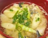 初夏に美味しい!曲がり竹とサバ缶の味噌汁作り方6写真