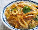 ちくわの卵とじ丼♪三つ葉の香りも美味♪作り方8写真