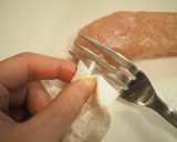 ●柔らか鶏ささみの柚子胡椒マヨ焼き●作り方2写真