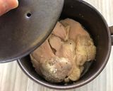 小さな土鍋で作る鶏ハム作り方8写真