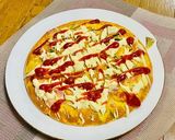 ズッキーニとベーコンのお好み焼き作り方7写真