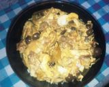 出汁の旨みが口いっぱいに広がる親子丼作り方10写真