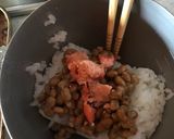納豆とたらこのご飯作り方2写真