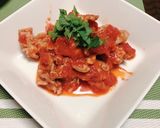 元気をチャージ!トマト缶ひとつで豚肉炒め作り方6写真