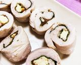 ささみの梅しそチーズロール作り方4写真