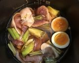 卵入り角煮風ダイエットスープご飯作り方3写真