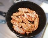 【パパ料理】桃屋のキムチの素で手羽焼作り方4写真