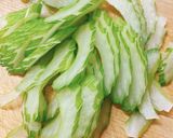 じゃがいもとセロリと半熟卵のサラダ作り方3写真