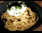 究極のTKP!黄金!卵かけパスタ!作り方7写真