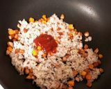 チーズ入りたまごのオムライス作り方3写真