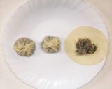 ぎょうざの皮de海老ニラまんじゅう作り方5写真