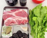 豚肉とプルーンの赤ワイン煮ルッコラ添え作り方1写真