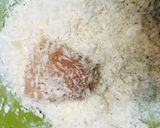 鶏むね肉●唐揚げ風味の揚げ焼きチキンカツ作り方2写真