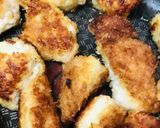 鶏むね肉●唐揚げ風味の揚げ焼きチキンカツ作り方3写真