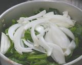 レンズ豆とほうれん草の重ね煮ポタージュ作り方1写真