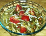 レンチン簡単｜茸とめかぶのトロトロ素麺作り方2写真