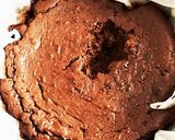 簡単チョコチーズケーキ(バスク風)作り方7写真