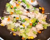 離乳食完了期★しらすと野菜の卵炒飯作り方4写真