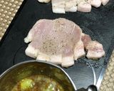 トンテキ！フルーティーなキウイソース風味作り方3写真