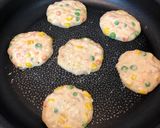 離乳食完了期★ツナと野菜のホットケーキ作り方4写真
