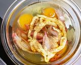 レンジで簡単！ ふわふわの厚焼き玉子作り方1写真