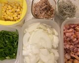 簡単！餃子の皮ピザ作り方1写真