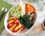 レンジで簡単！和風まんまるオムライス作り方12写真