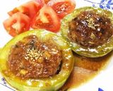 ピーマン肉詰め。ひき肉と豆腐でふんわり。作り方15写真