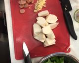 まるごとカブ炒め作り方1写真