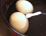 鶏手羽元と卵のさっぱりお酢煮込み作り方1写真
