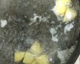 キャベツとアンチョビのクリームパスタ♪作り方2写真