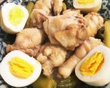 鶏手羽元と卵のさっぱりお酢煮込み作り方9写真