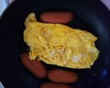 フランクフルトとツナと卵焼きのおにぎらず作り方1写真