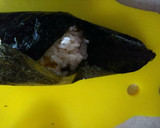 フランクフルトとツナと卵焼きのおにぎらず作り方8写真