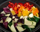 簡単ズボラ♥️夏野菜サバ缶和風アヒージョ作り方3写真