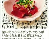 薬味まぐろにポン酢(･ω･)☆作り方4写真