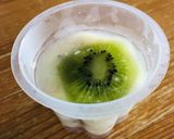 ヘルシー☆キウイのバナナヨーグルトプリン作り方3写真