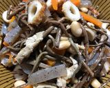 ぜんまいと大豆のお煮物作り方9写真