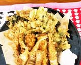 旬の破竹と山蕗の天ぷら♡胡麻油でサクサク作り方9写真