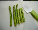 簡単！アスパラガス☆鶏風味蒸し作り方1写真