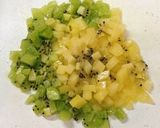 ヘルシー★キウイと豆腐のババロア作り方3写真