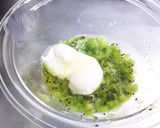 さわやかヨーグルトキウイシャーベット！作り方3写真