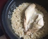 休日ごはん！炊飯器でカオマンガイ作り方5写真
