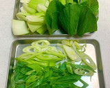 青梗菜と牛肉のオイスターソース炒め作り方3写真
