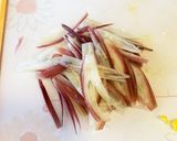 簡単♪茗荷のかき玉汁作り方1写真