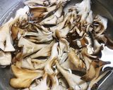 鶏肉と舞茸の出汁が美味しい！つけ蕎麦♪作り方3写真