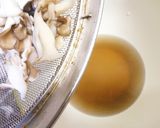 鶏肉と舞茸の出汁が美味しい！つけ蕎麦♪作り方4写真