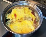 簡単♪茗荷のかき玉汁作り方6写真