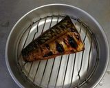 スモーキングガンで作る焼きサバの燻製作り方2写真