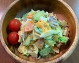 ゆで卵入り☆いか下足サラダ作り方7写真
